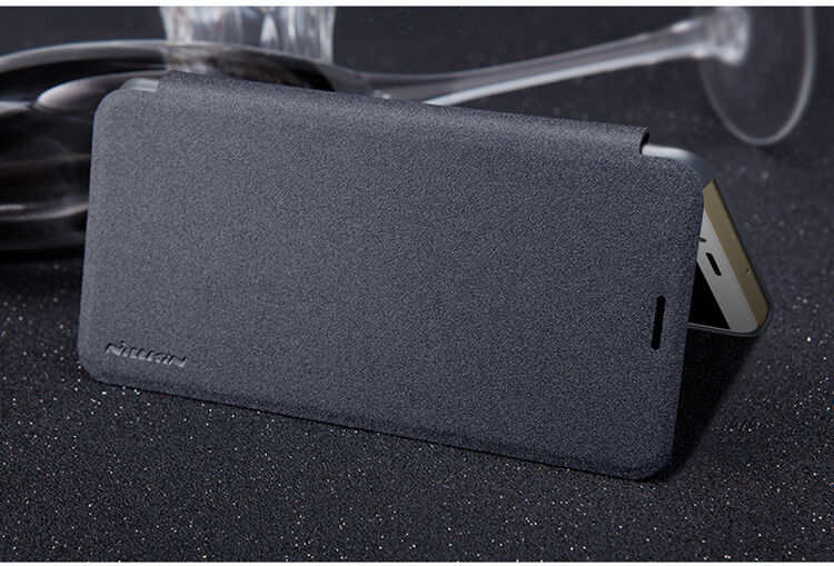 Nillkin Sparkle pokrowiec flip do Honor View 10 - złoty