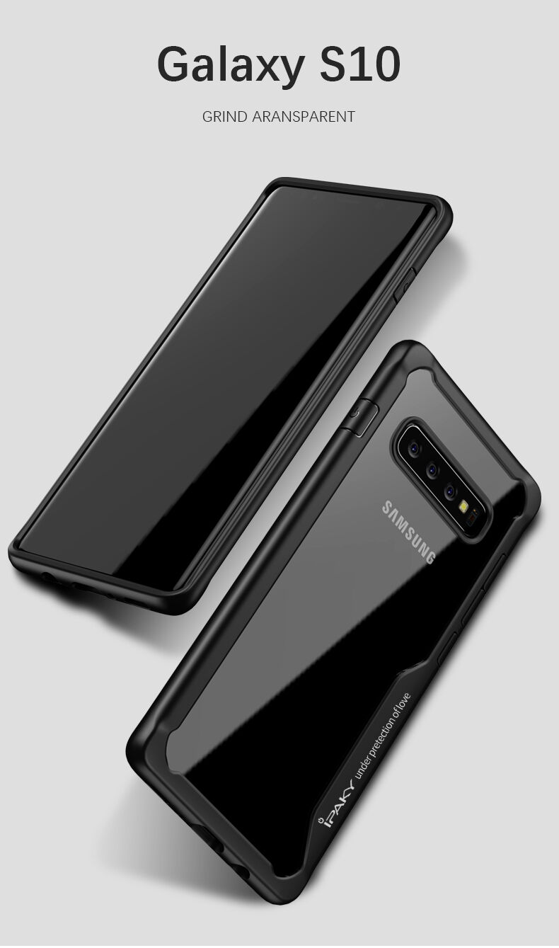 Ipaky etui odporne na wstrząsy do Samsung Galaxy S10 Plus - czerwone