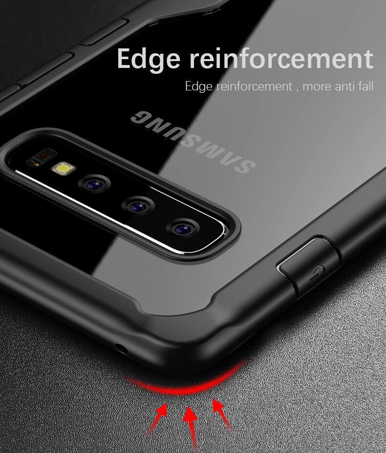 Ipaky etui odporne na wstrząsy do Samsung Galaxy S10 Plus - czerwone