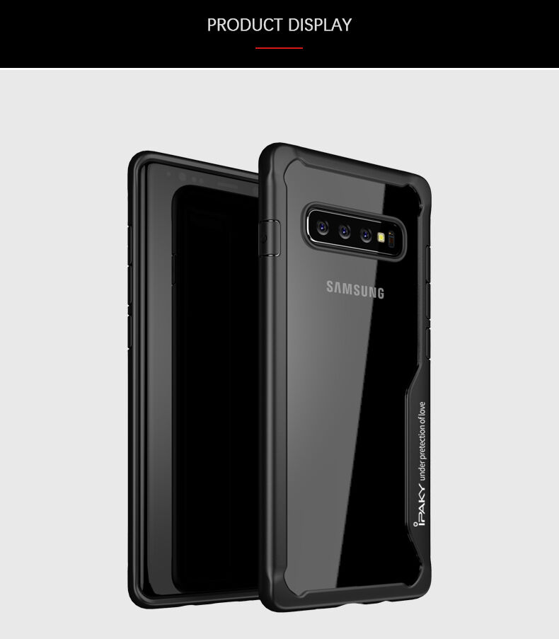 Ipaky etui odporne na wstrząsy do Samsung Galaxy S10 Plus - czerwone