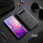 X-Level etui z powierzchnią skórzaną do Samsung Galaxy S10 - czarne