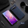 X-Level etui z powierzchnią skórzaną do Samsung Galaxy S10 - brązowe
