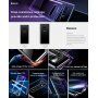 Baseus Etui ochronne plastikowe do Samsung Galaxy S10 - przezroczyste