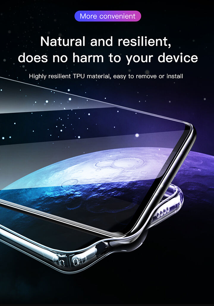 Baseus Etui ochronne plastikowe do Samsung Galaxy S10 - przezroczyste