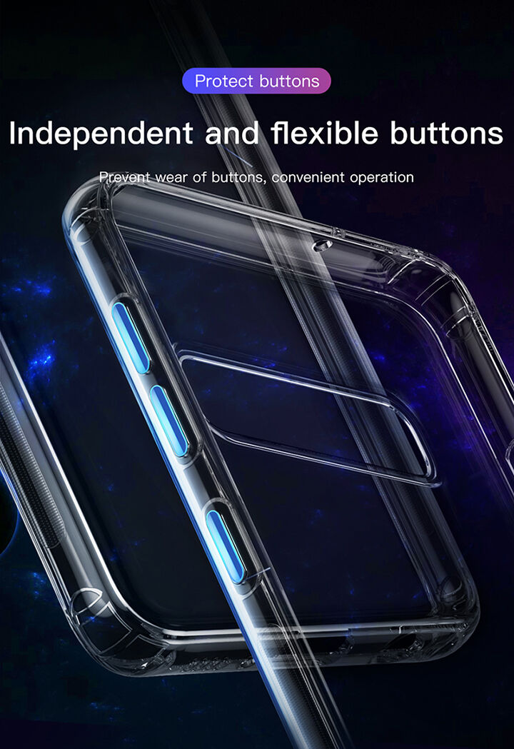 Baseus Etui ochronne plastikowe do Samsung Galaxy S10 - przezroczyste