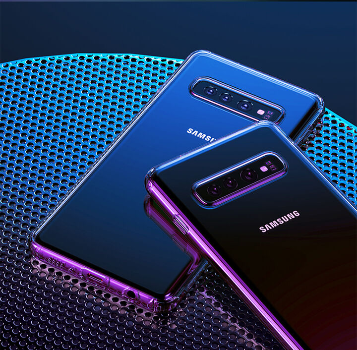 Baseus Etui ochronne plastikowe do Samsung Galaxy S10 - przezroczyste