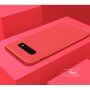 Lenuo etui plastikowe z teksturą tkaniny do Samsung Galaxy S10 Plus - czarne