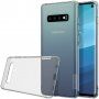 Nillkin etui przezroczyste z miękkiego plastiku do Samsung Galaxy S10 - szare