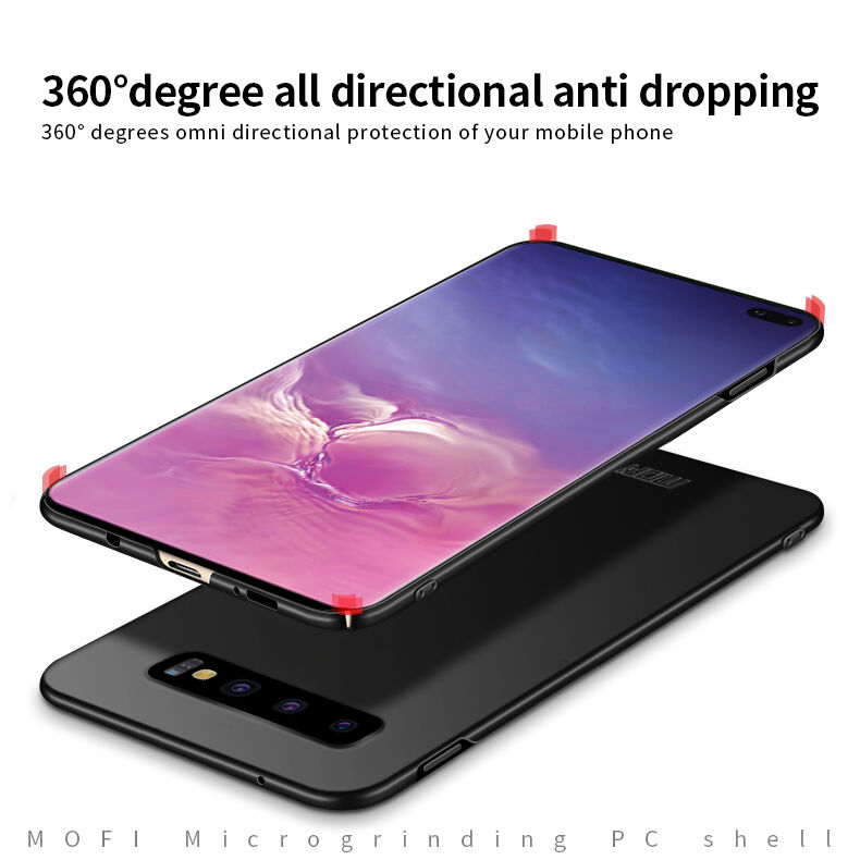 Mofi Shield etui matowe do Samsung Galaxy S10 - złote