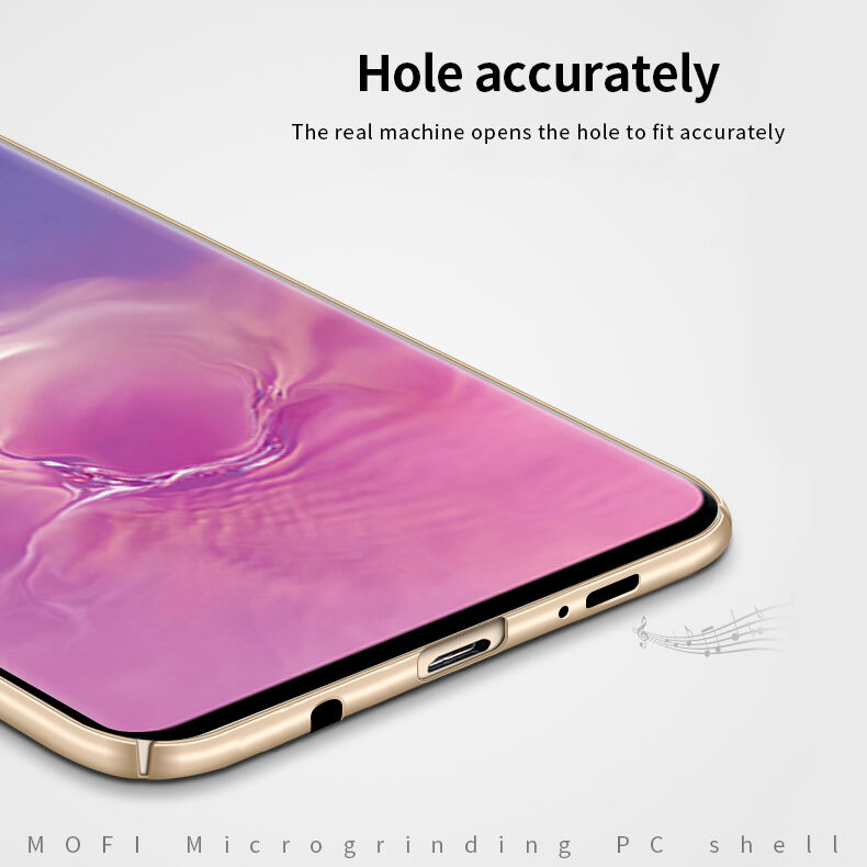 Mofi Shield etui matowe do Samsung Galaxy S10 - złote