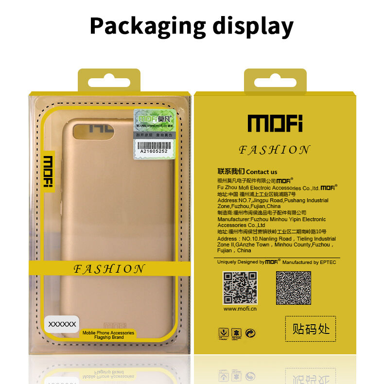 Mofi Shield etui matowe do Samsung Galaxy S10 - różowo-złote