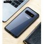 Ipaky etui plastikowe przezroczyste do Samsung Galaxy S10 - czerwone