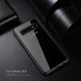 Ipaky etui plastikowe przezroczyste do Samsung Galaxy S10 - czerwone