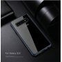 Ipaky etui plastikowe przezroczyste do Samsung Galaxy S10 - czerwone