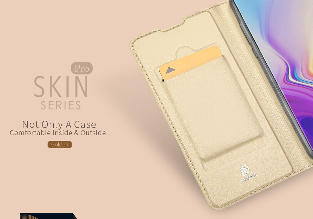 Dux Ducis Skin Pro pokrowiec flip do Samsung Galaxy S10 - czarny