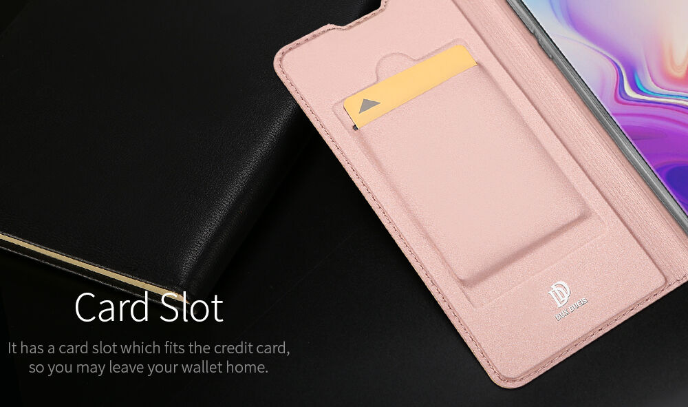 Dux Ducis Skin Pro pokrowiec flip do Samsung Galaxy S10 - czarny