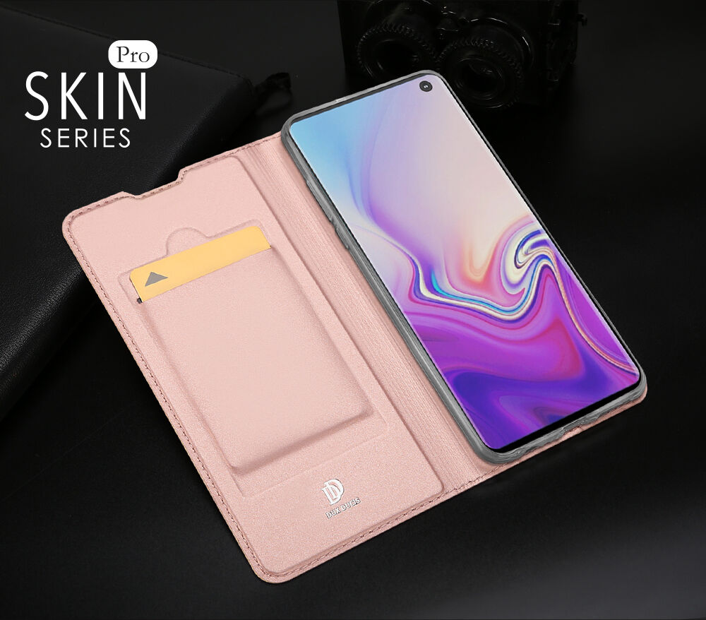 Dux Ducis Skin Pro pokrowiec flip do Samsung Galaxy S10 - czarny
