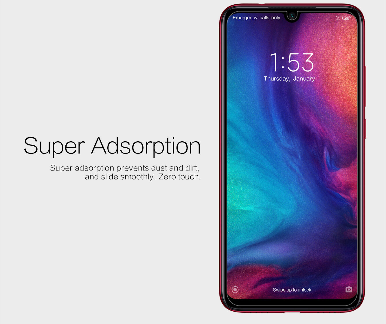 Nillkin HD folia ochronna przezroczysta przeciw zadrapaniom do Xiaomi Redmi Note 7