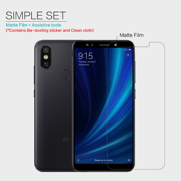Nillkin folia ochronna matowa przeciw zadrapaniom do Xiaomi Mi A2