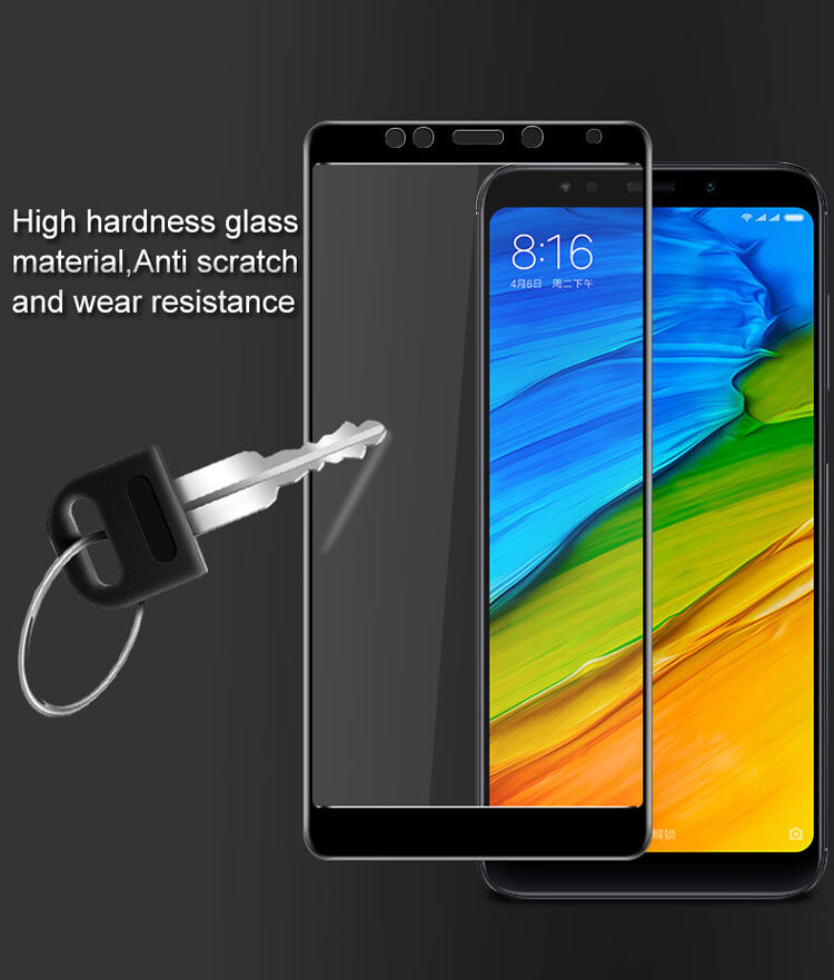Imak super odporne szkło hartowane ochronne do Xiaomi Redmi Note 5 - białe