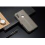 LC.imeeke pokrowiec portfelowy skórzany do Xiaomi Redmi Note 6 Pro - kawowy