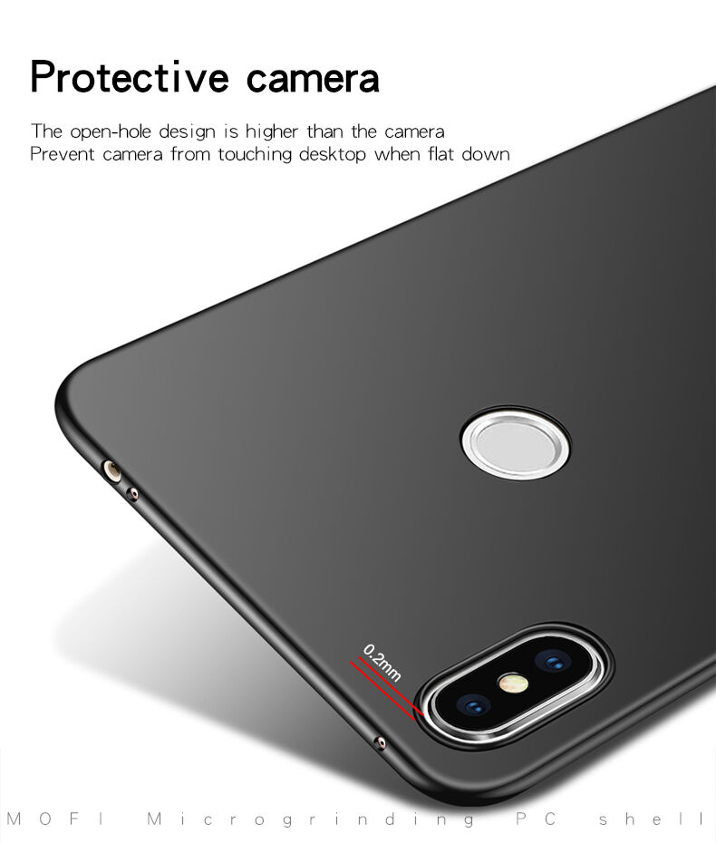 Mofi ultra cienkie etui matowe do Xiaomi Redmi Note 6 Pro - złote