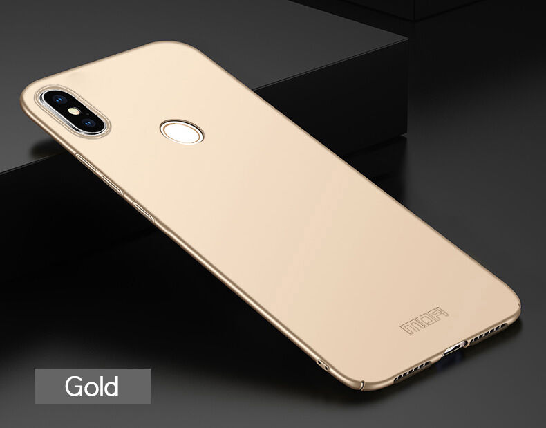 Mofi ultra cienkie etui matowe do Xiaomi Redmi Note 6 Pro - złote
