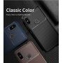 Ipaky miękkie etui ochronne z teksturą włókien karbonowych do Xiaomi Redmi Note 6 Pro - czarne