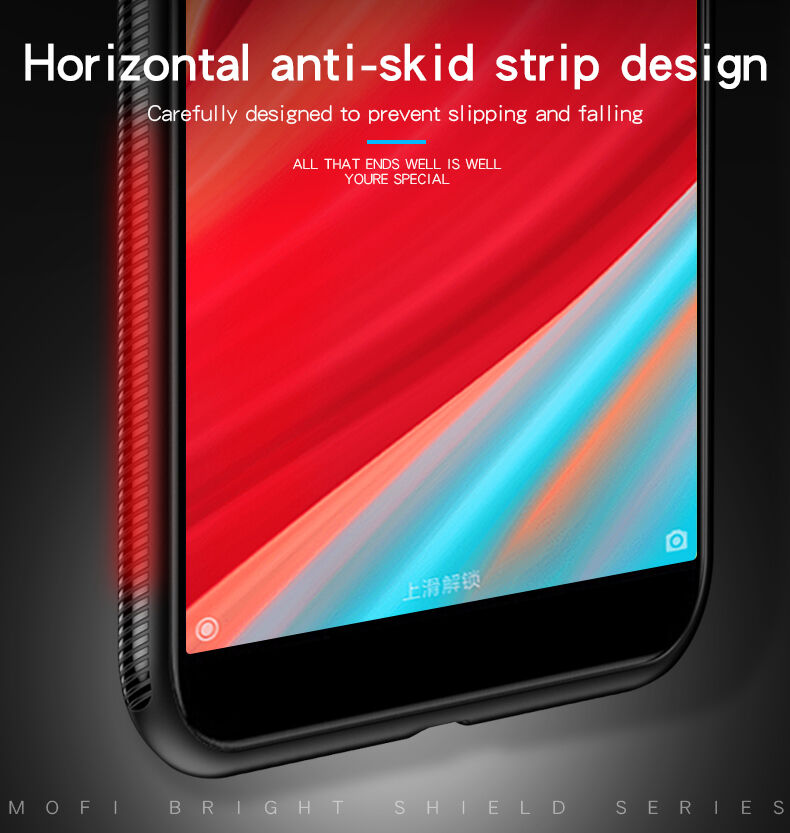 Mofi etui ochronne plastikowe i tekstylne do Xiaomi Mi A2 Lite - złote
