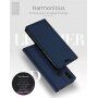 Dux Ducis pokrowiec ochronny skórzany do Xiaomi Redmi Note 6 Pro - ciemnoniebieski