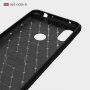 Etui ochronne z teksturą szlifowaną do Xiaomi Redmi Note 6 Pro - czarne
