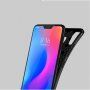 Etui z teksturą szlifowaną i skórzaną do Xiaomi Mi A2 Lite - czarne