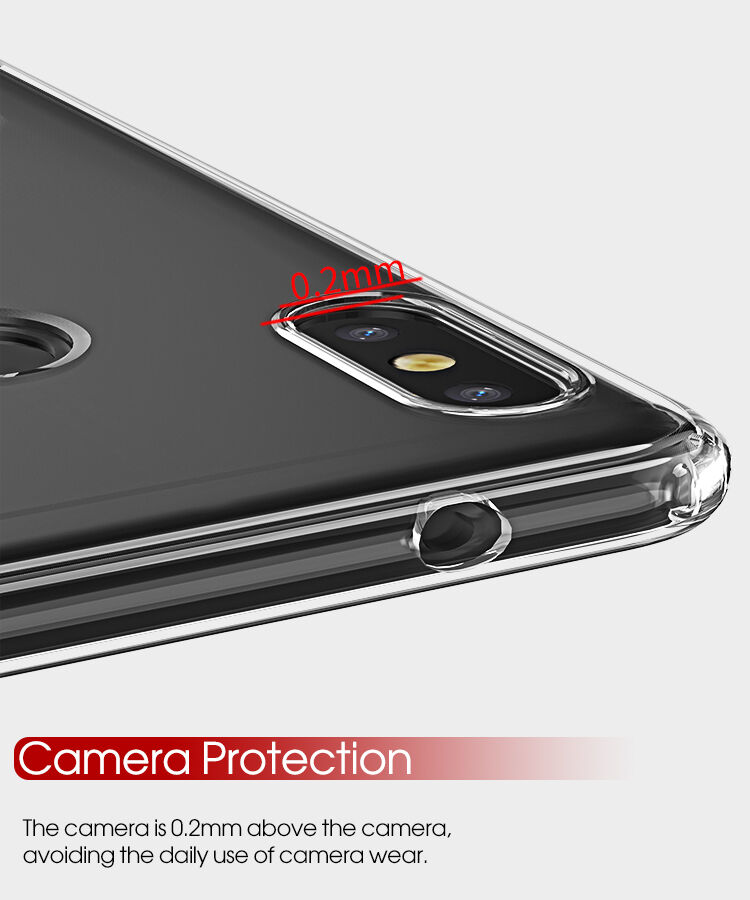 Ipaky etui ochronne miękkie do Xiaomi Mi A2 Lite - przezroczyste