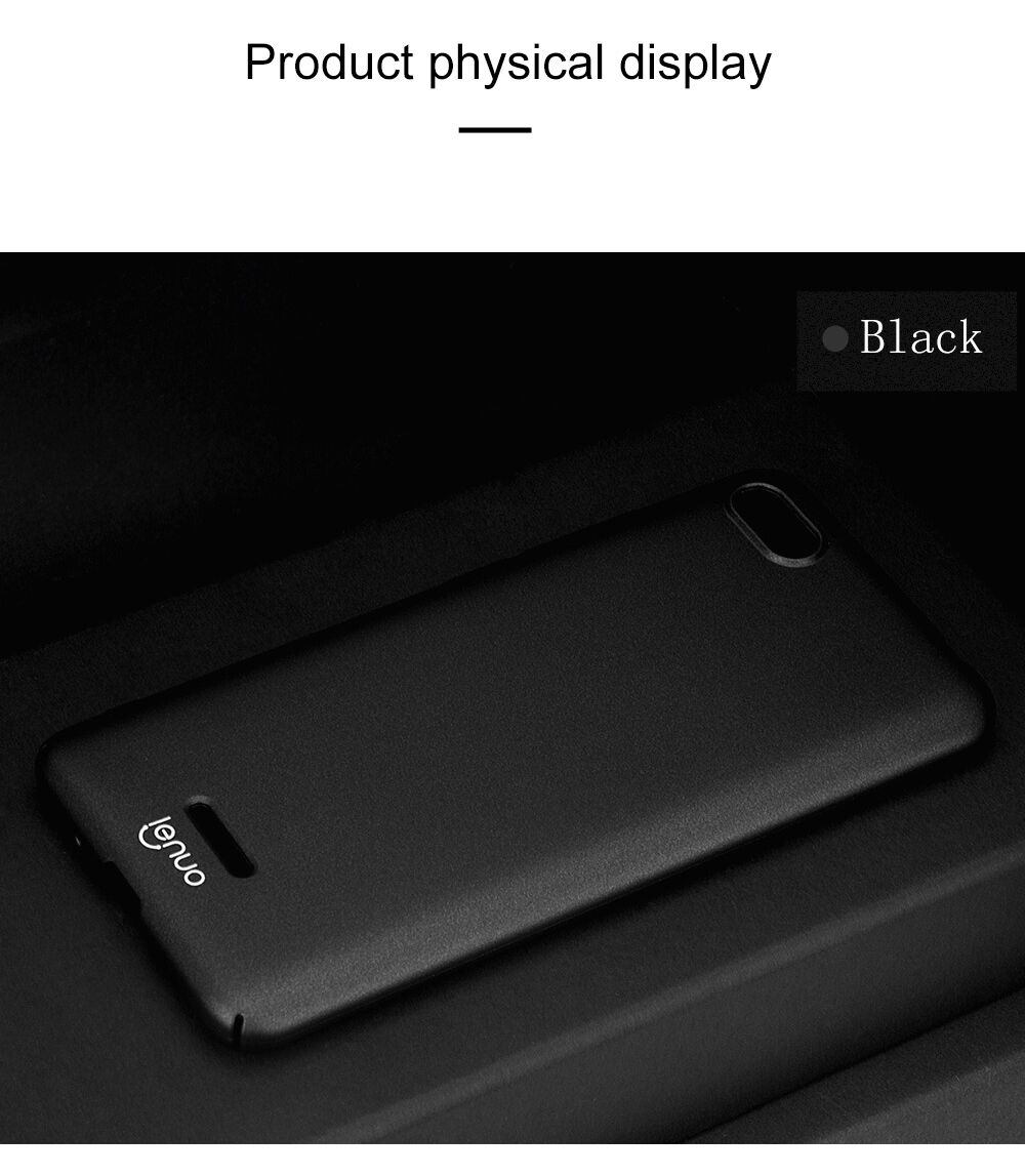 Lenuo twarde jedwabiście gładkie etui do Xiaomi Redmi 6 - złote