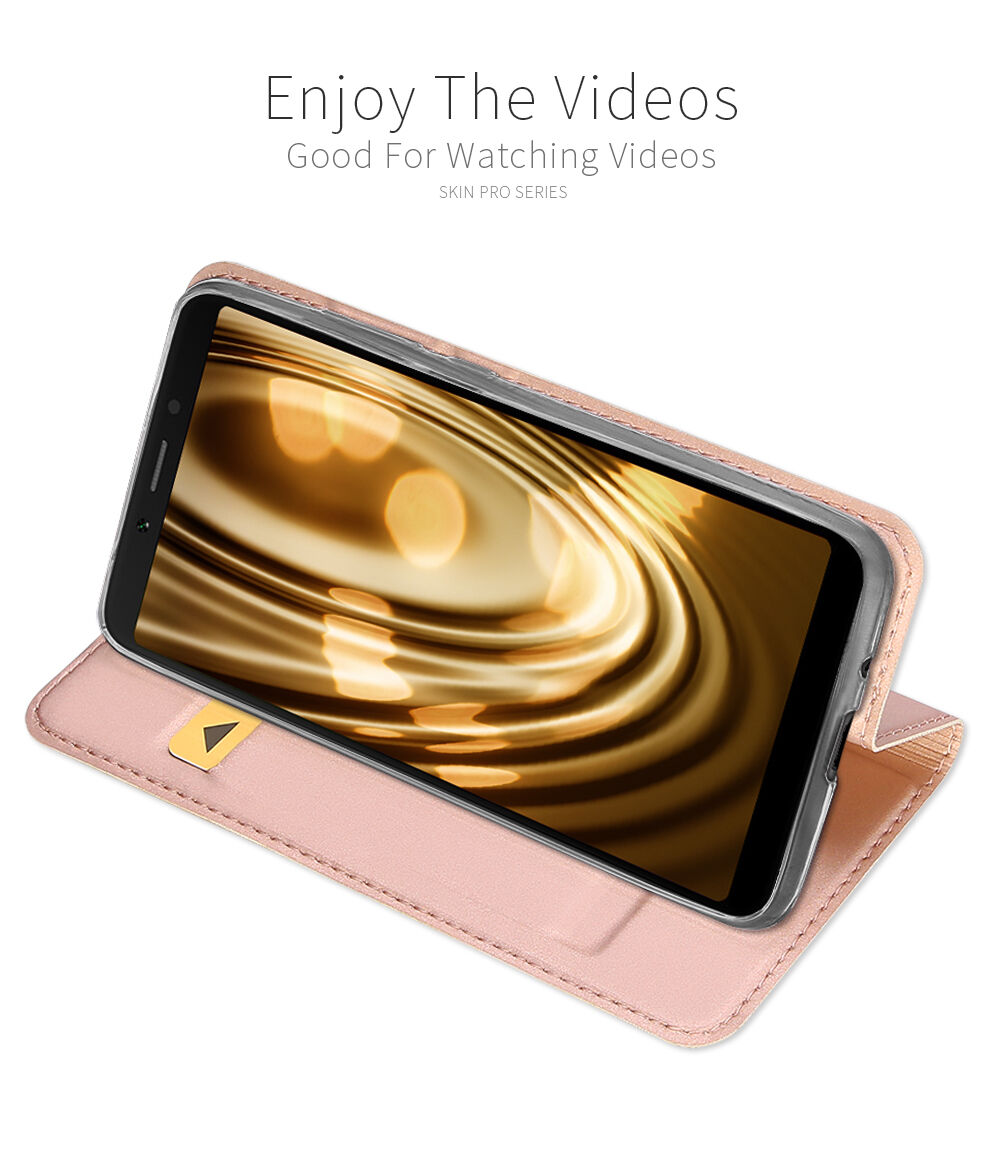 Dux Ducis pokrowiec ochronny skórzany do Xiaomi Redmi 6 - ciemnoniebieski