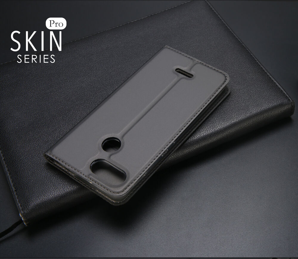 Dux Ducis pokrowiec ochronny skórzany do Xiaomi Redmi 6 - ciemnoniebieski
