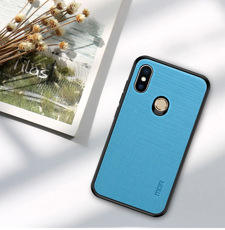 Mofi etui ochronne plastikowe i tekstylne do Xiaomi Redmi Note 5 - złote
