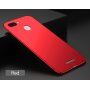 Mofi etui matowe z twardego plastiku do Xiaomi Redmi 6 - ciemnoniebieskie