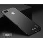 Mofi etui matowe z twardego plastiku do Xiaomi Redmi 6 - czarne