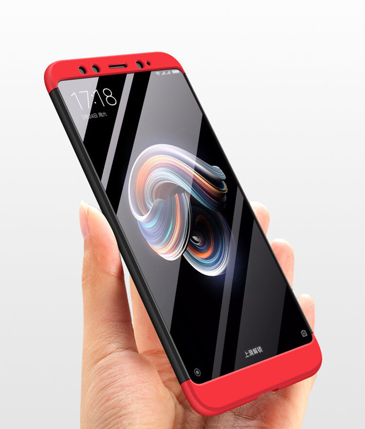 GKK etui ochronne do części tylnej i przedniej do Xiaomi Mi A2 - różowe