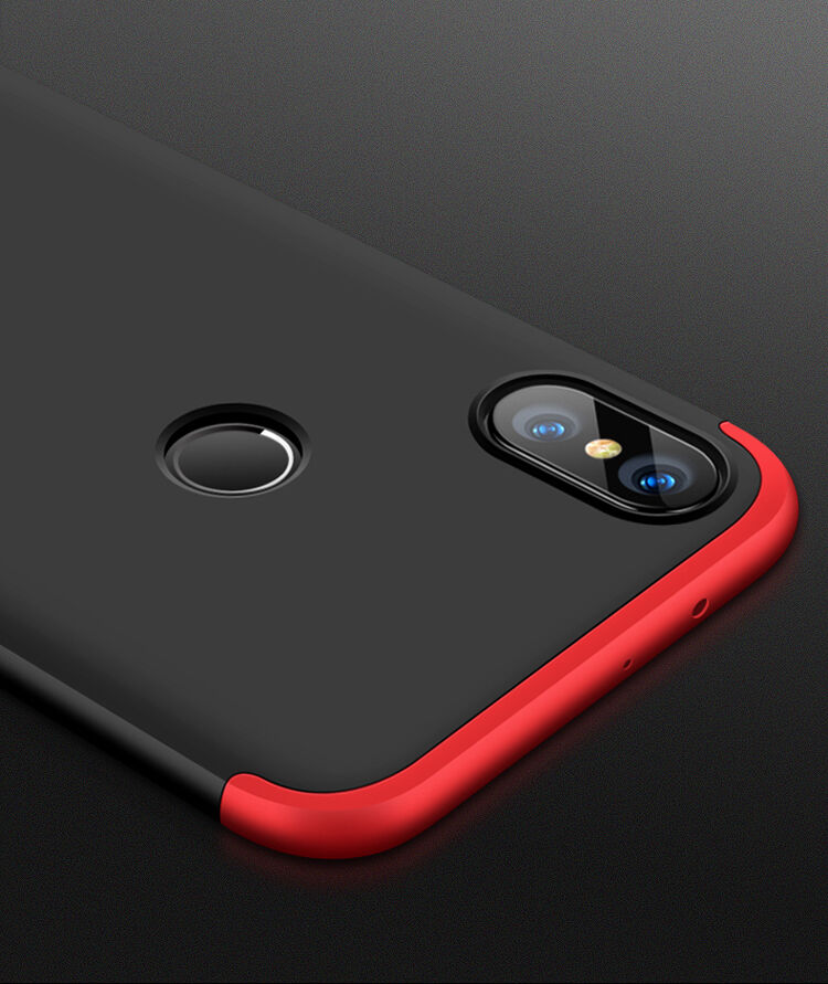 GKK etui ochronne do części tylnej i przedniej do Xiaomi Mi A2 - różowe