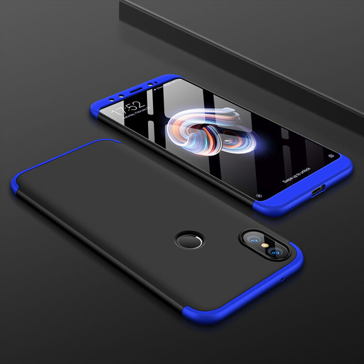 GKK etui ochronne do części tylnej i przedniej do Xiaomi Mi A2 - czerwone