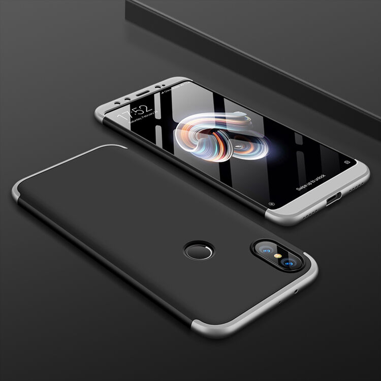 GKK etui ochronne do części tylnej i przedniej do Xiaomi Mi A2 - czerwone