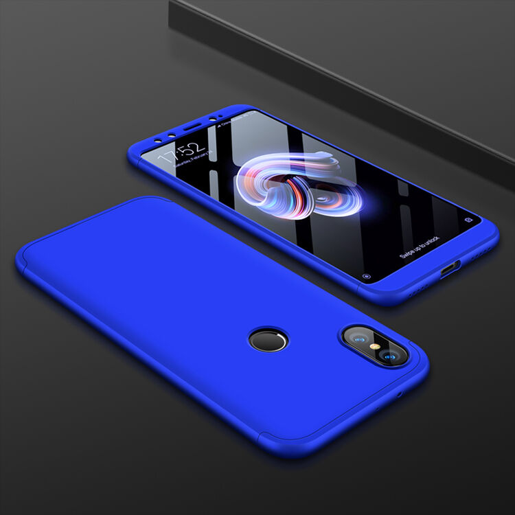 GKK etui ochronne do części tylnej i przedniej do Xiaomi Mi A2 - czerwone