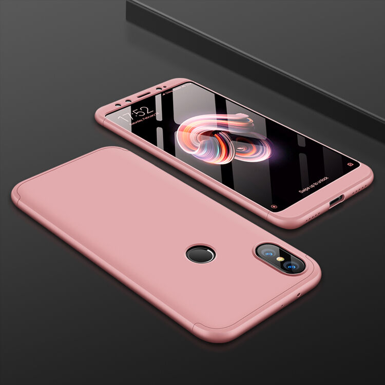GKK etui ochronne do części tylnej i przedniej do Xiaomi Mi A2 - czarne GKK etui ochronne do części tylnej i przedniej do Xiaomi Mi A2 - czarne