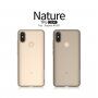 Nillkin cienkie etui ochronne przezroczyste do Xiaomi Mi A2 - szare