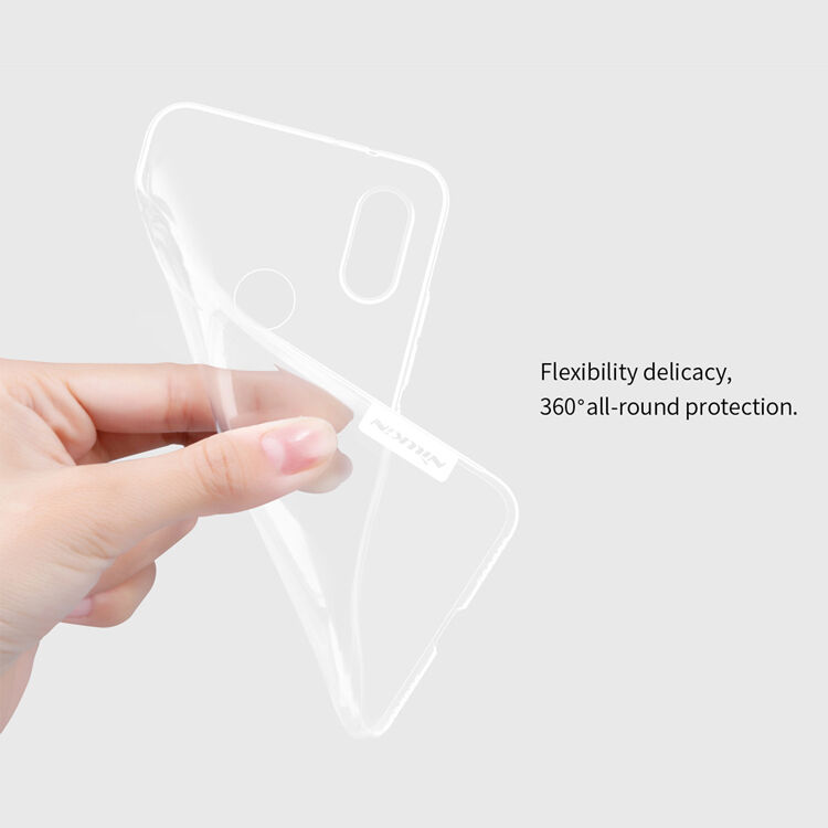 Nillkin cienkie etui ochronne przezroczyste do Xiaomi Mi A2 - przezroczyste
