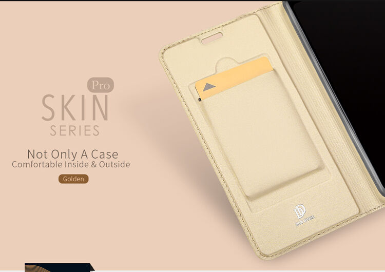Dux Ducis pokrowiec ochronny skórzany do Xiaomi Mi A2 - ciemnoszary