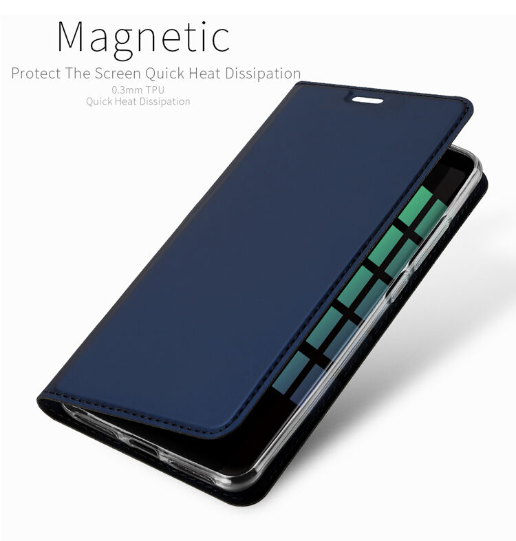 Dux Ducis pokrowiec ochronny skórzany do Xiaomi Mi A2 - ciemnoszary