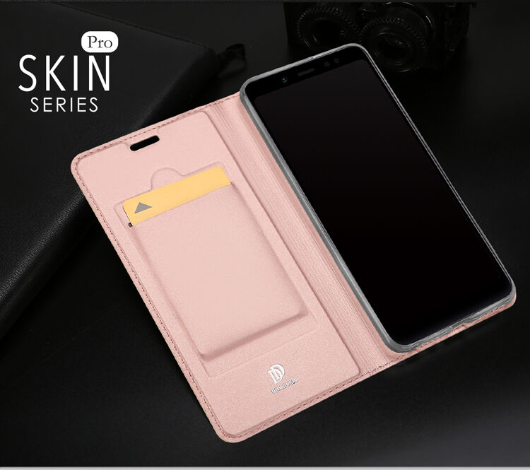 Dux Ducis pokrowiec ochronny skórzany do Xiaomi Mi A2 - ciemnoszary